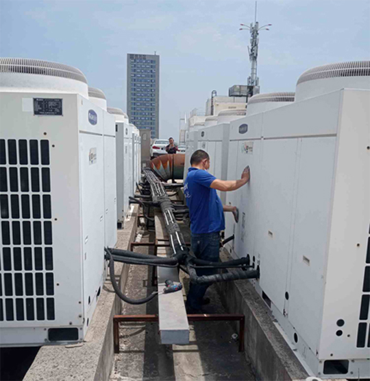 湛江中央空调制热和不制冷系统维修方法